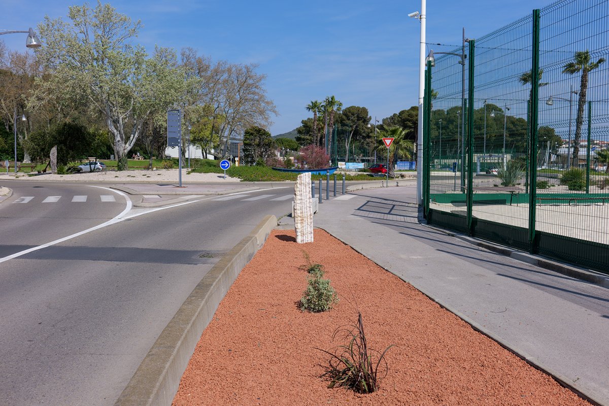 Am&eacute;nagement paysager / avenue de la Gare