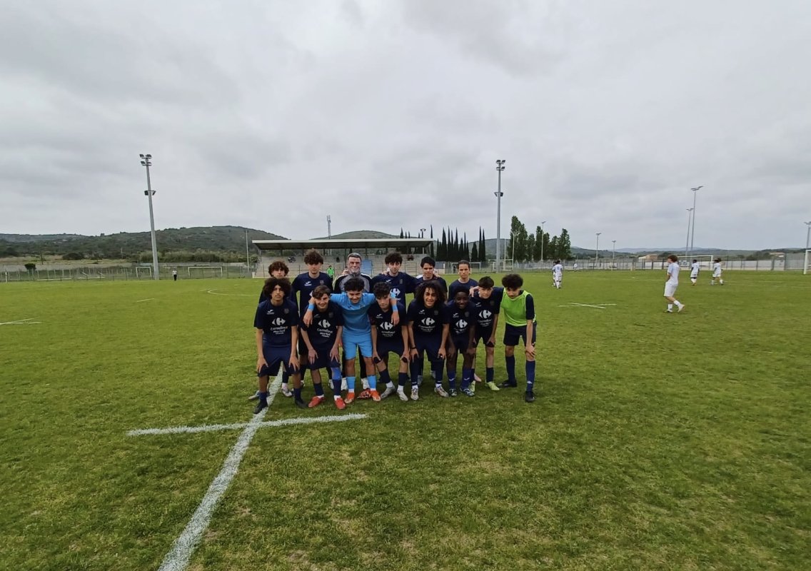 Les U16 du FC Domitia accroch&eacute;s par les U16 de Jacou/Clapiers FA