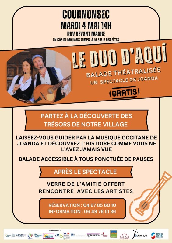 BALADE TH&Eacute;&Acirc;TRALIS&Eacute;E DU DUO D&rsquo;AQU&Iacute;
