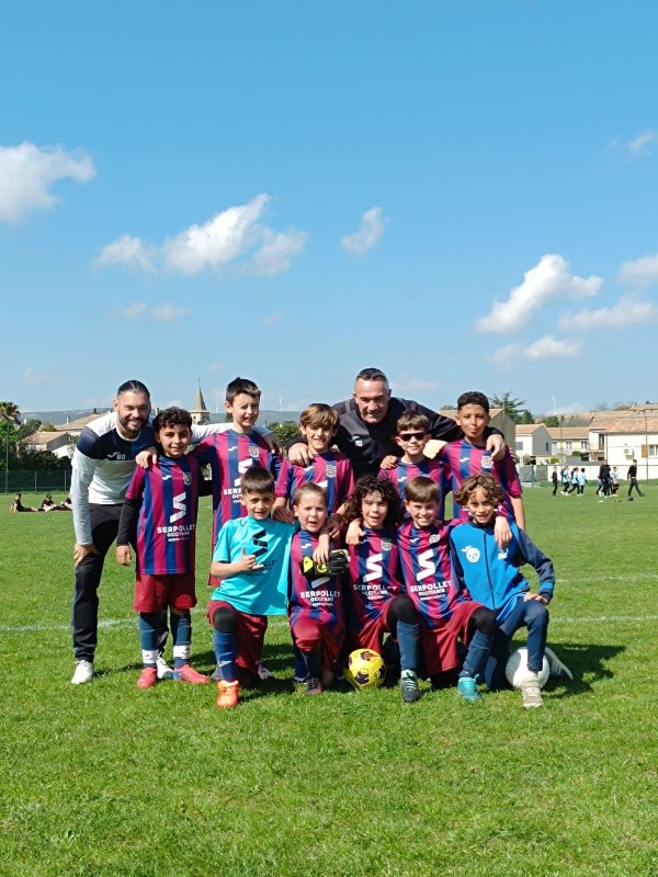 Les U10 A du FC Domitia poursuivent leur s&eacute;rie positive &agrave; domicile