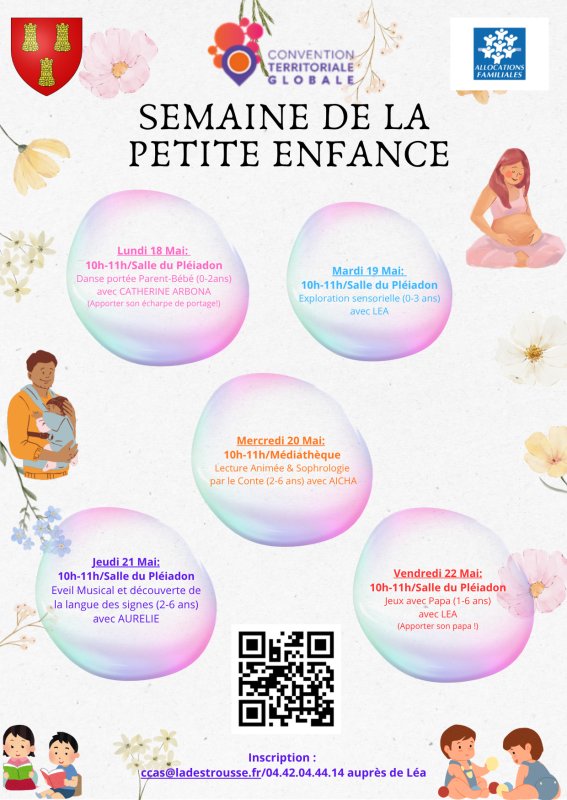Ateliers semaine de la petite enfance