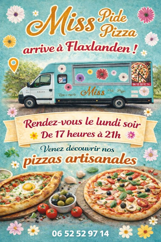 Nouveau Food Truck sur la Commune