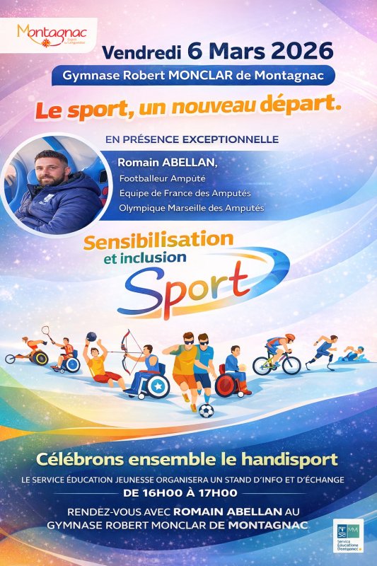 Invitation &ndash; Journ&eacute;e du Handicap &agrave; Montagnac