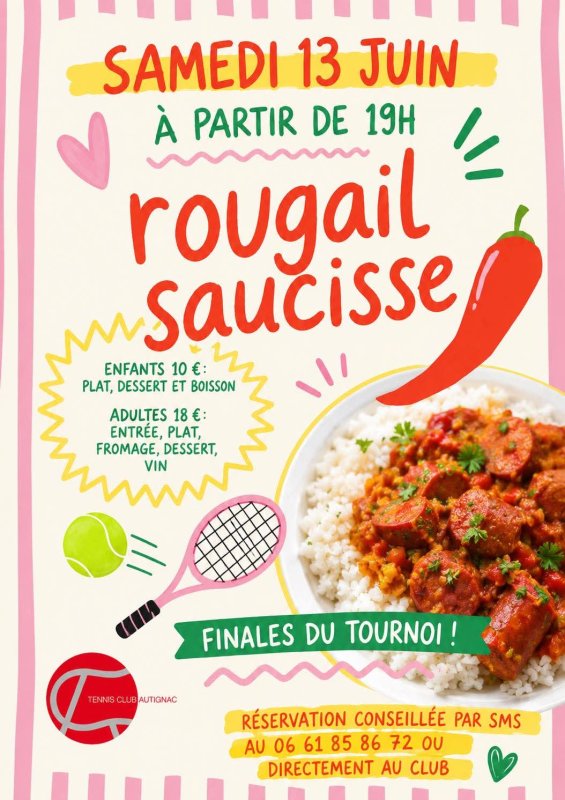 🎾🌶️ ALERTE ROUGAIL SAUCISSE ! 🌶️🎾