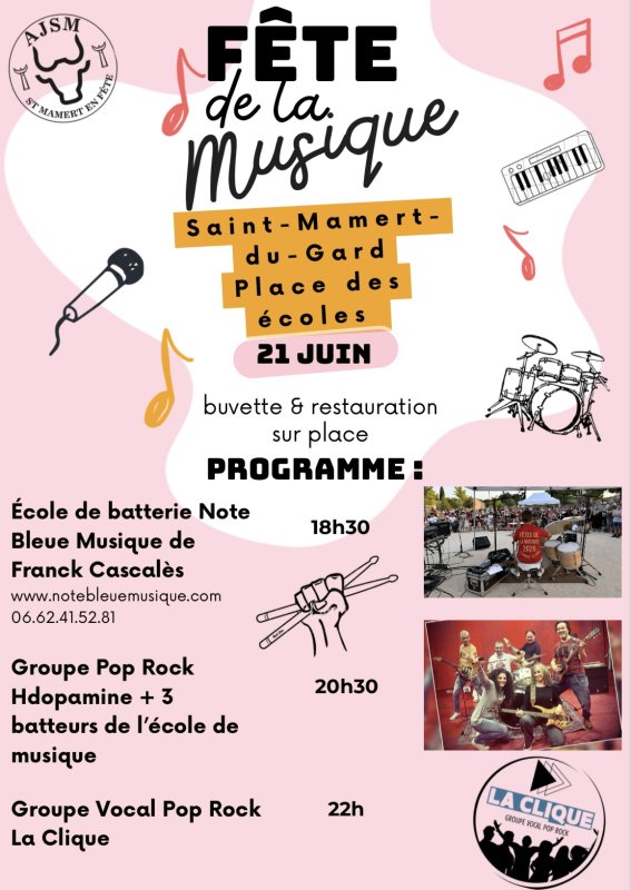 F&ecirc;te de la musique 🎶