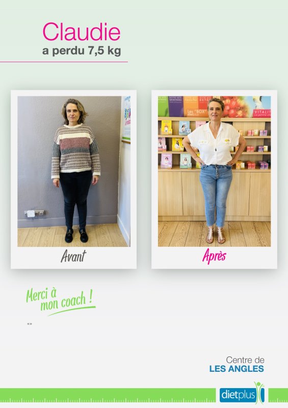 YOUHOU 🎉 ➖7️⃣,5️⃣kg pour Claudie !!