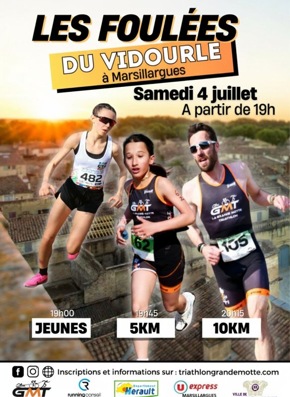 🏃&zwj;♀️🏃&zwj;♂️ Les Foul&eacute;es du Vidourle reviennent &agrave; Marsillargues ! 🌅