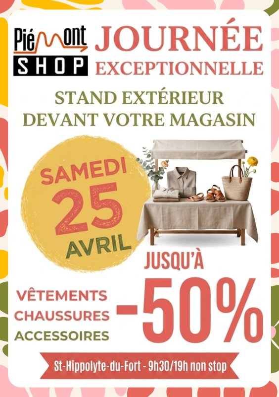 Pi&eacute;mont Shop - Journ&eacute;e exceptionnelle