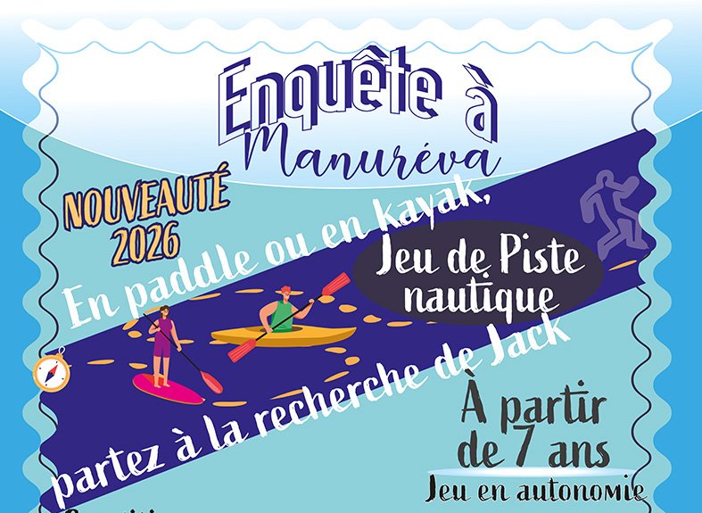 Centre nautique Manur&eacute;va : Le jeu de puste, c'est parti !