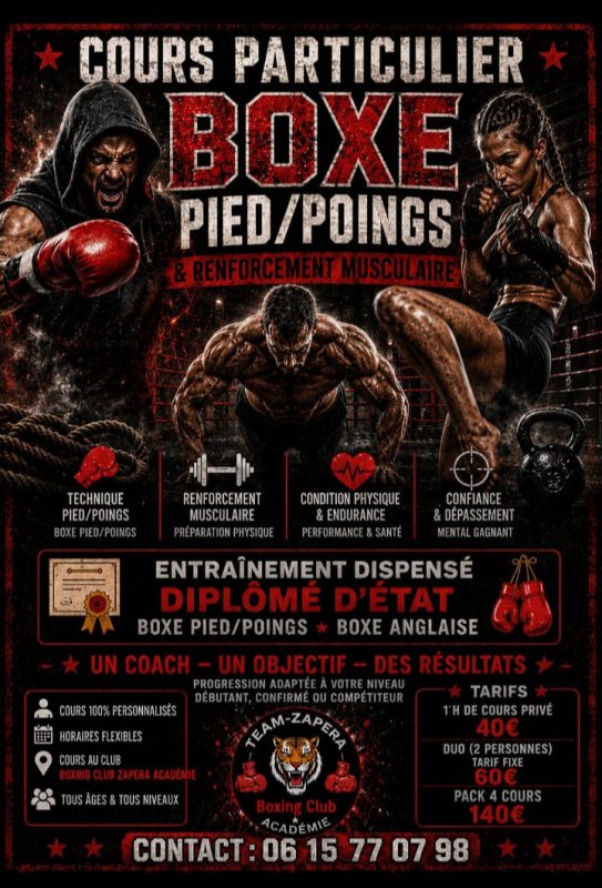 Boxing Club Zapera  Acad&eacute;mie