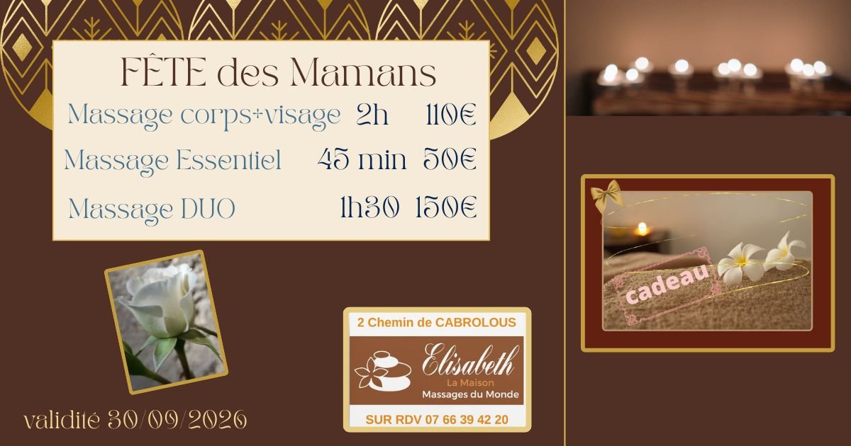 Offres pour la f&ecirc;te des Mamans
