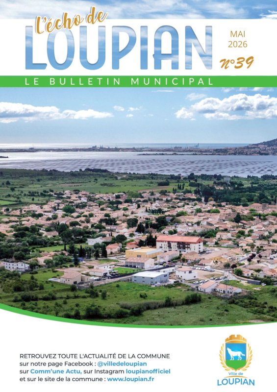 📬​ La derni&egrave;re &eacute;dition de notre journal municipal d&rsquo;informations &laquo; L'&eacute;cho de Loupian &raquo; est en cours de distribution et sera bient&ocirc;t disponible dans votre bo&icirc;te aux lettres ! 📬