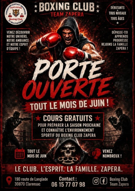 Boxing Club Zapera  Acad&eacute;mie