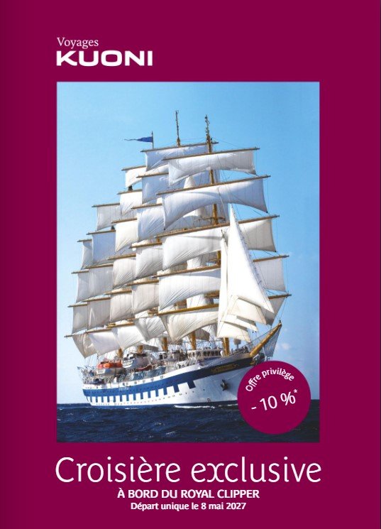 En 2027, Les Voyages de notre partenaire KUONI seront CENTENAIRE !