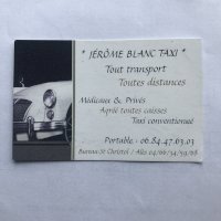 logo Jérôme Blanc Taxi