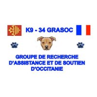 logo K9-34 GRASOC (Groupe de Recherche d’Assistance et de Soutien d’Occitanie)